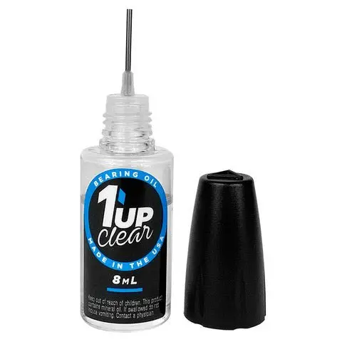 1Up Racing - Clear Bearing Oil, 8Ml Oiler Bottle 1