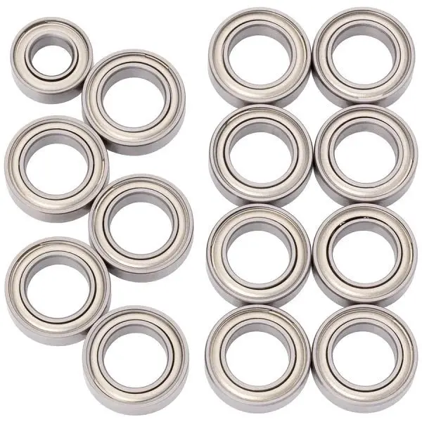 1Up Racing - Cv2 Pro Ball Bearing Set, Chrome/Ceramic, Awesomatix A800r 1