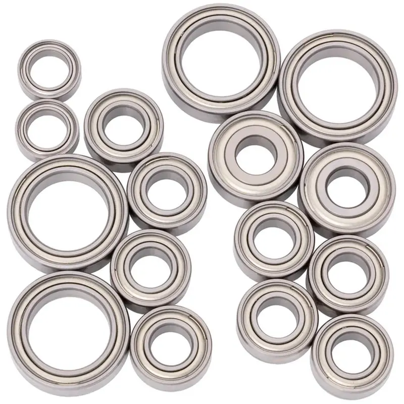 1Up Racing - Cv2 Pro Ball Bearing Set, Chrome/Ceramic, For Tlr 22X-4 1