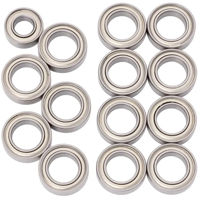 1Up Racing - Cv2 Pro Ball Bearing Set, Chrome/Ceramic, Rc Maker Sp1 1