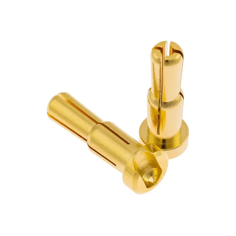 1Up Racing - Lowpro Bullet Plugs, 4/5Mm Stepped, 1 Pair 1