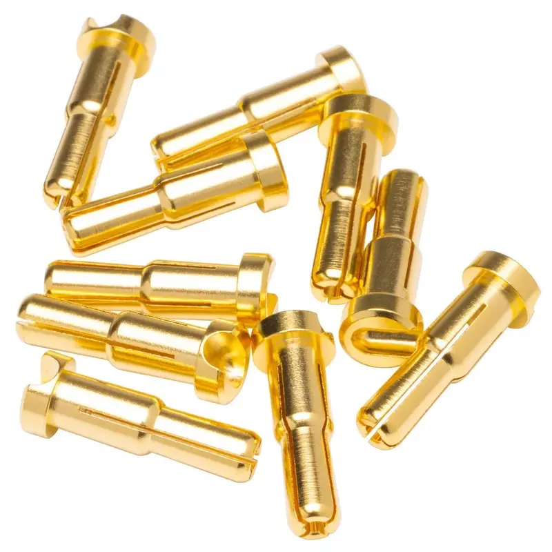 1Up Racing - Lowpro Bullet Plugs, 4/5Mm Stepped, 10 Pack 1