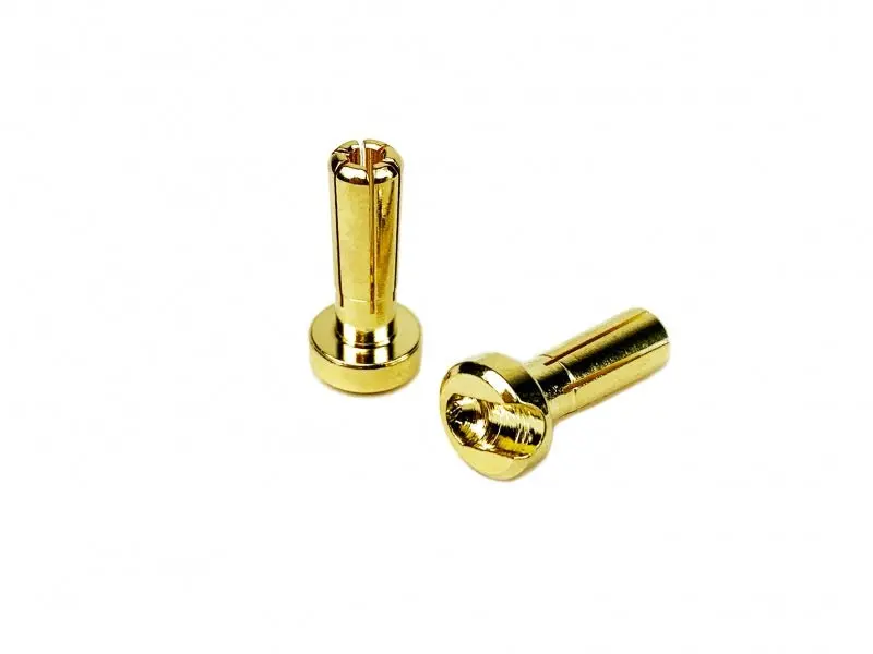 1Up Racing - Lowpro Bullet Plugs, 4Mm, 1 Pair 1