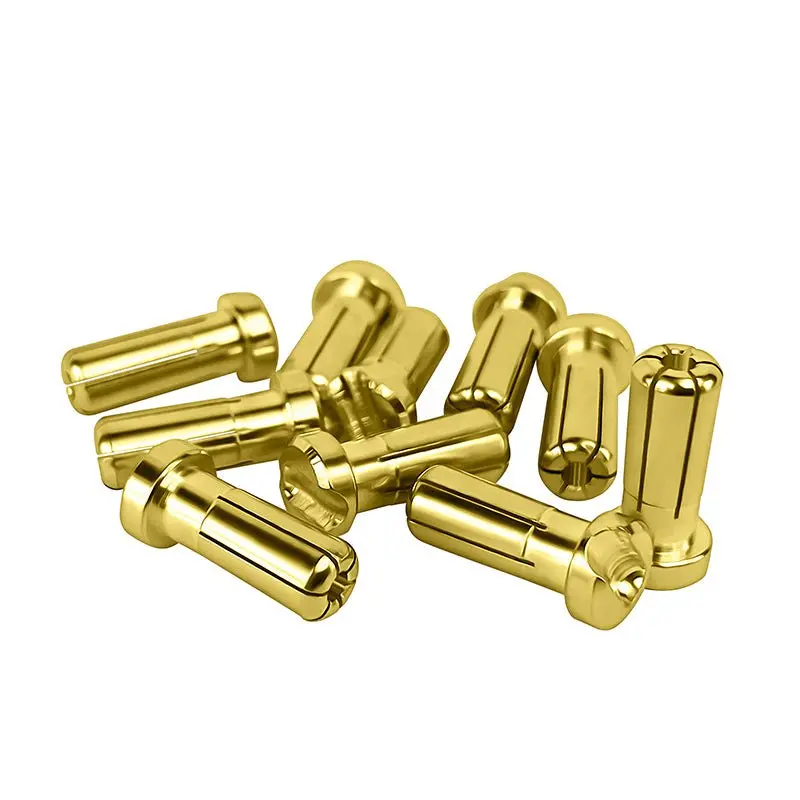1Up Racing - Lowpro Bullet Plugs, 5Mm, 10 Pack 1