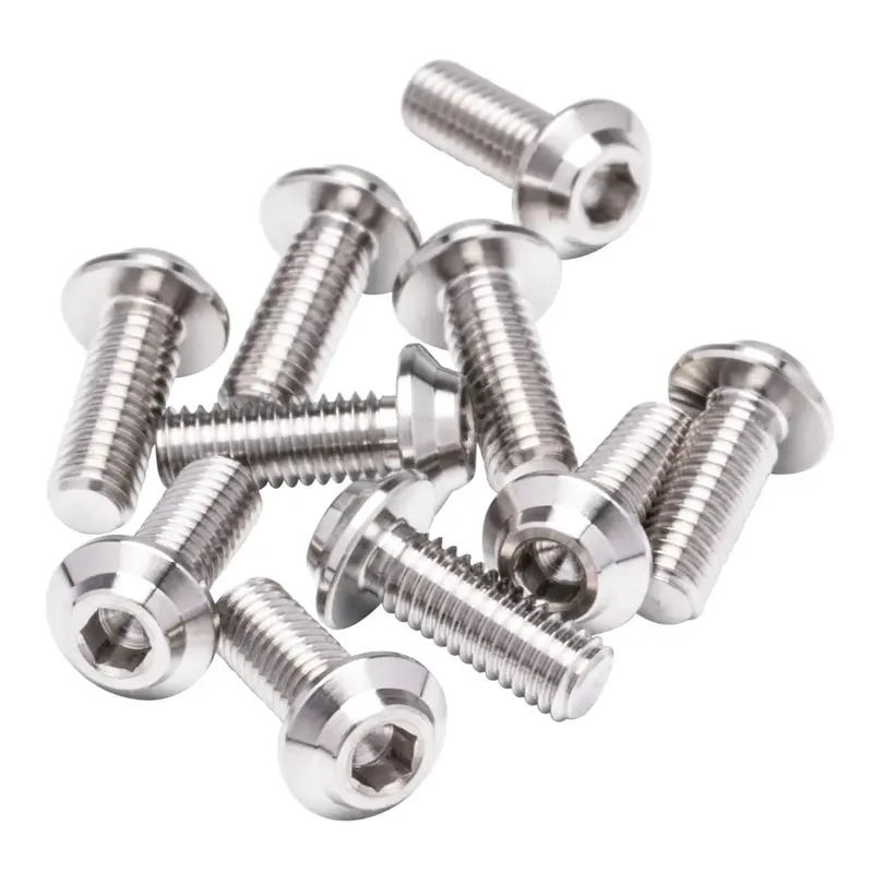 1Up Racing - Pro Duty Titanium Lowpro Screws - M3x8 - 10Pcs 1