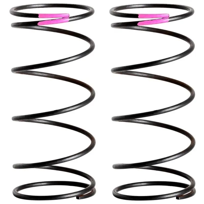 1Up Racing - X-Gear 13Mm Buggy Front Springs, 3X Hard 6.00T Pink 1