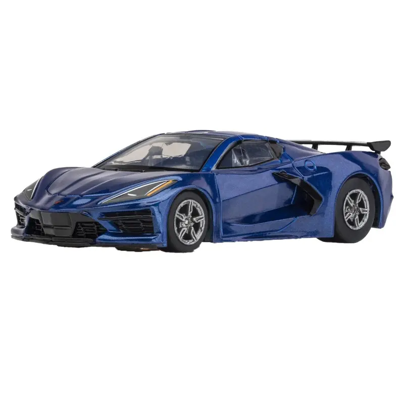 Afx Racing - Corvette C8 Riptide Blue Metallic Slot Car 1