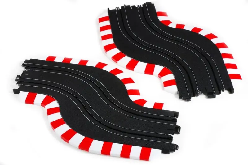 Afx Racing - Track, Chicane Set, Left & Right 1