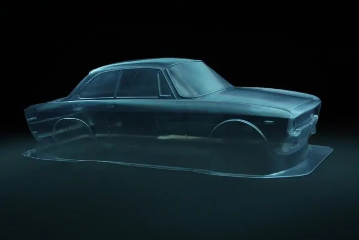 Alfa Romeo Giulia Sprint Clear Polycarbonate Body: 58486 1