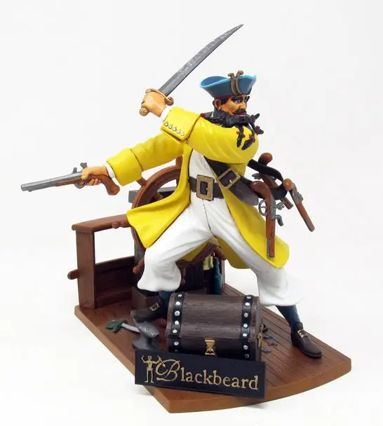 Atlantis Models - 1/10 Bloodthirsty Blackbeard The Pirate Plastic Model Kit 1