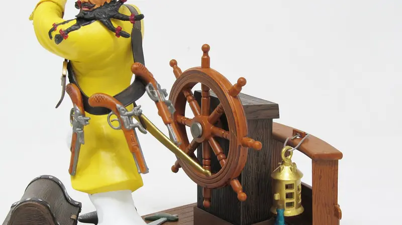 Atlantis Models - 1/10 Bloodthirsty Blackbeard The Pirate Plastic Model Kit 2
