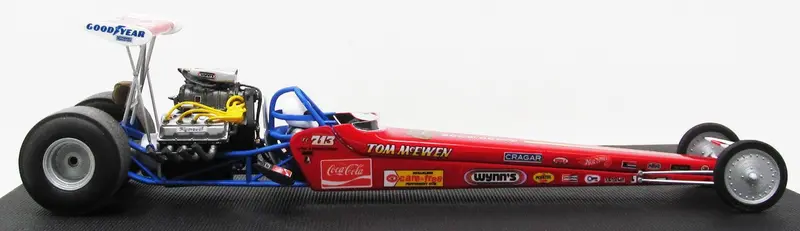Atlantis Models - 1/24 Tom Mcewen Rear Engine Dragster Plastic Model Kit 1