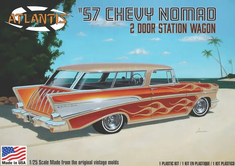 Atlantis Models - 1/25 1957 Chevy Nomad Belair Model 1