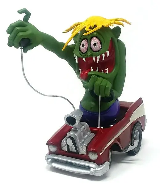 Atlantis Models - 1/32 Ed Roth Mr. Gasser 57 Chevy Plastic Model Kit, Skill Level 2 1