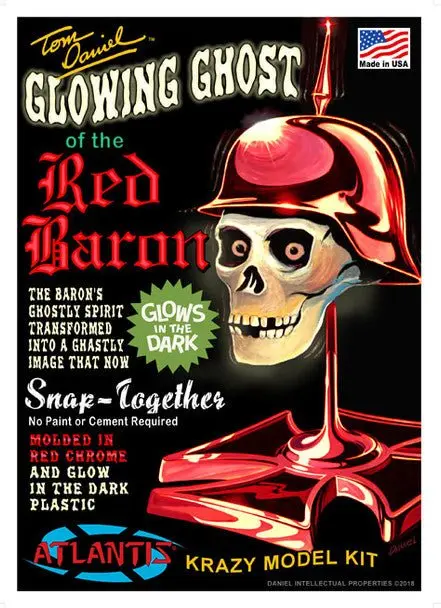 Atlantis Models - 1/4 Scale Ghost Of The Red Baron Glow Edition 1