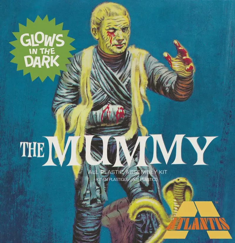 Atlantis Models - Lon Chaney Jr. The Mummy Glow Limited Edition 1