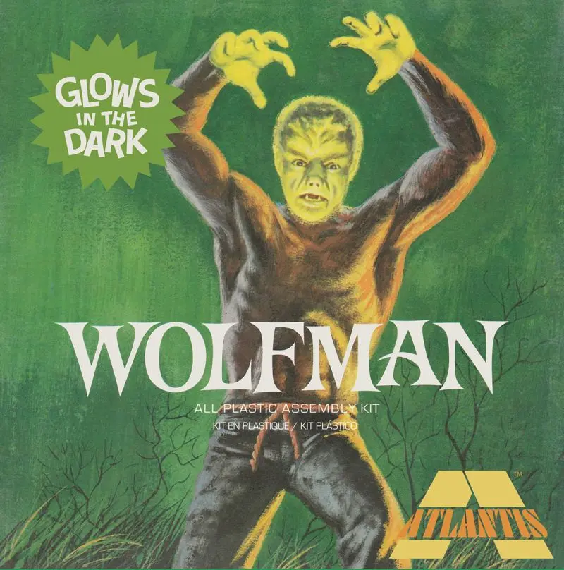 Atlantis Models - Lon Chaney Jr. The Wolfman Glow Limited Edition 1