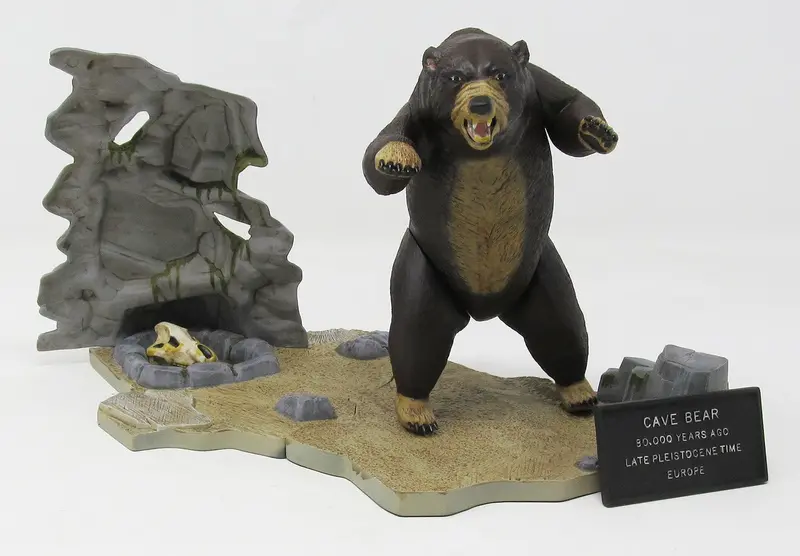 Atlantis Models - Prehistoric Scenes Cave Bear, 1/13 Plastic Model 1