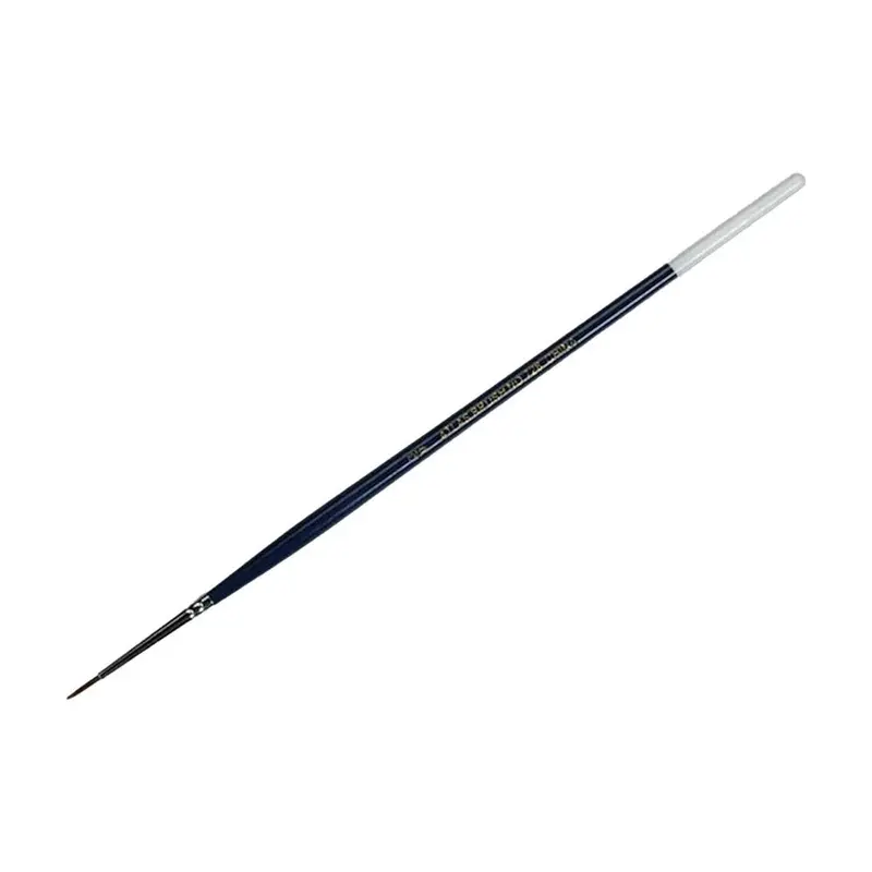 Atlas Brushes - Red Sable Brush, Size 3/0, 1 Brush 1