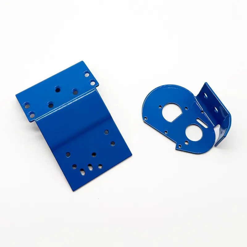 Authentic Rc10 Chassis - Powdercoated In Retro Blue 2
