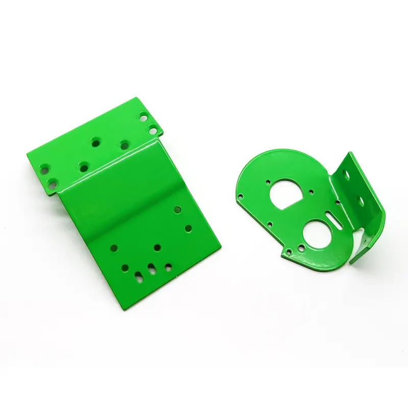 Authentic Rc10 Chassis - Powdercoated In Retro Green 2