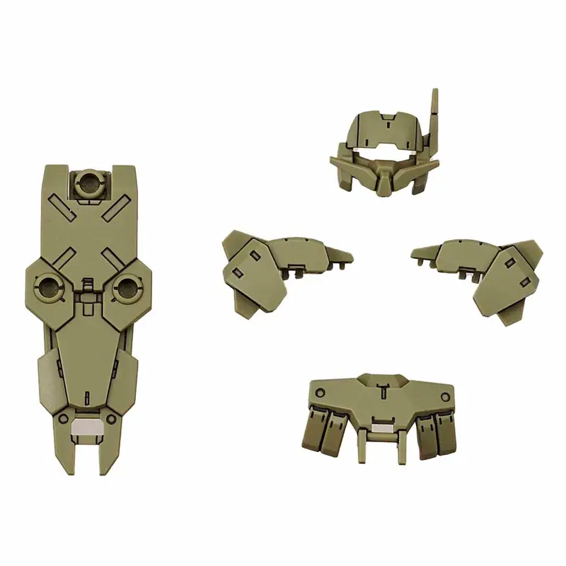 Bandai - #01 Close Quarters Battle Option Armor For Alto Dark Green "30 Minute Mission", Bandai 30 Mm Option 1