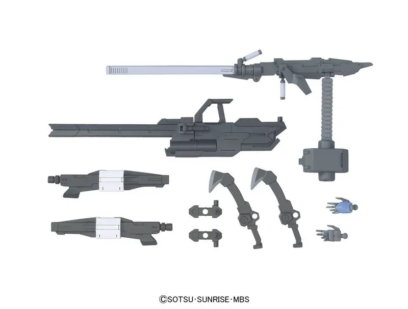 Bandai - #07 Ms Option Set 7 "Gundam Ibo", Bandai Hg Option Set 1