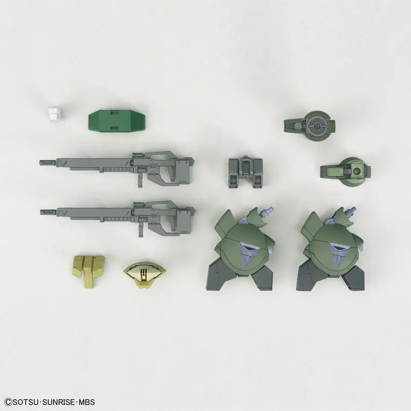 Bandai - #09 Ms Option Set 9 "Gundam Ibo", Bandai Hg Option Set 1