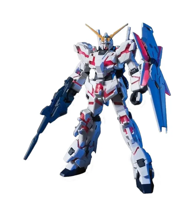 Bandai - #100 Unicorn Gundam (Destroy Mode) "Gundam Uc" Hguc 1/144, Bandai 1