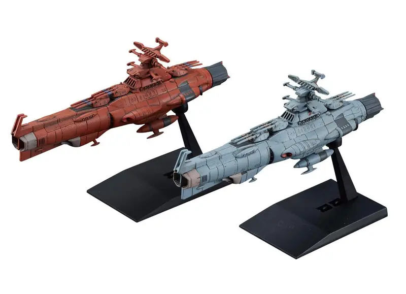 Bandai - #11 U.N.C.F. D-1 Set 2, Yamanami Fleet & Mars Defense Line Model Kit From "Starblazers" 1