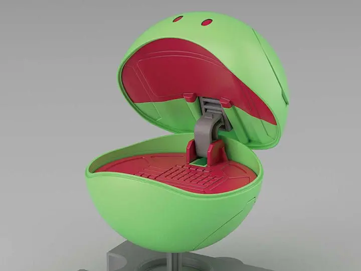 Bandai - #12 Haro Basic Green Model Kit, From "Mobile Suit Gundam" 1