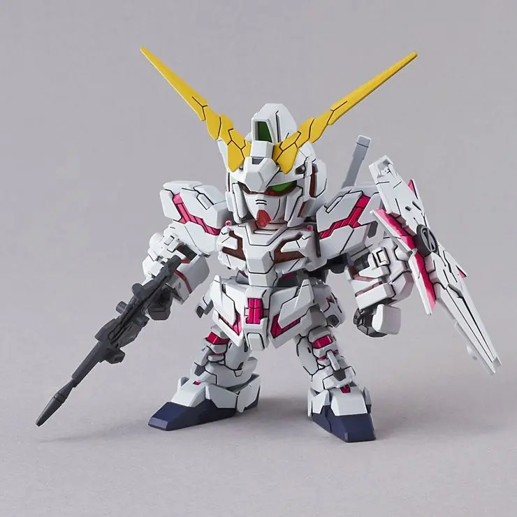Bandai - #13 Unicorn Gundam Sdgcs Model Kit W/ Destroy Mode 1