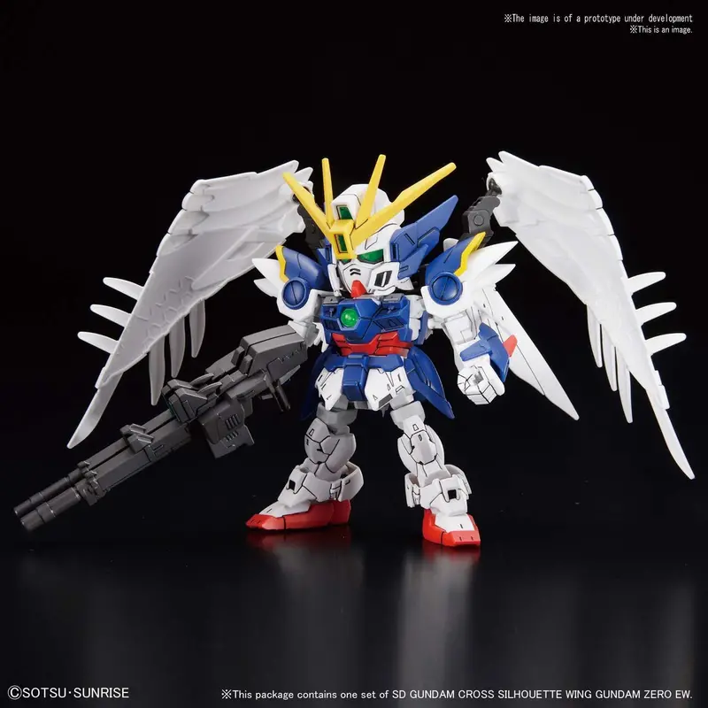 Bandai - #13 Wing Gundam Zero Ew Spirits Sdcs Model Kit, From "Gundam Wing: Endless Waltz" 1