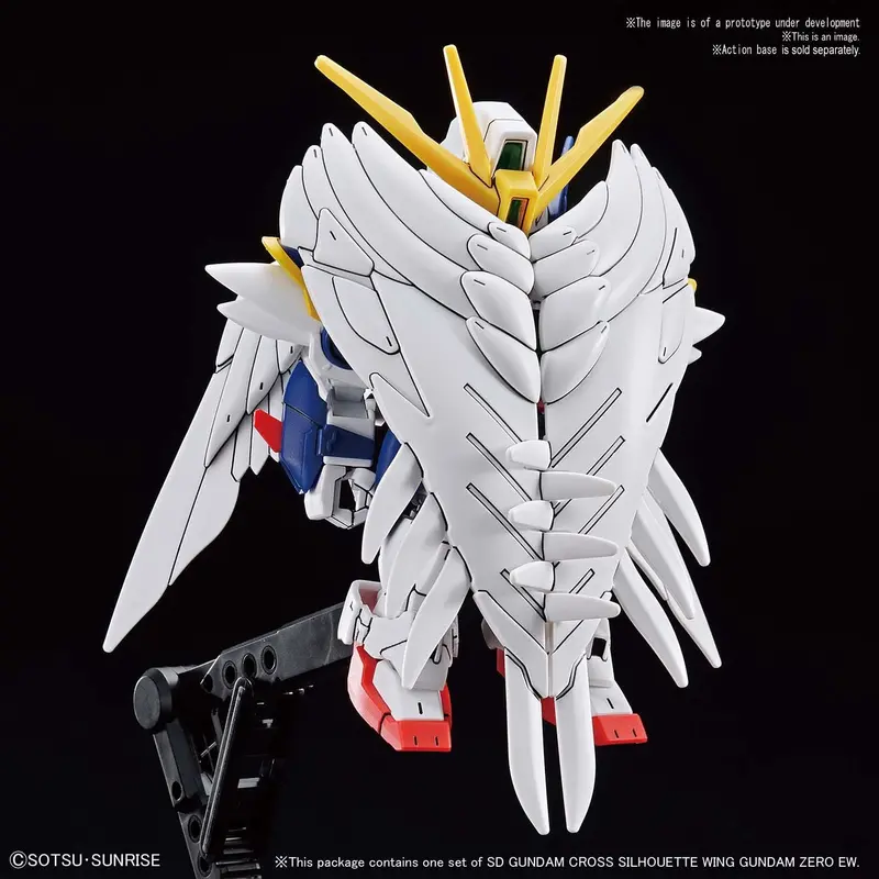 Bandai - #13 Wing Gundam Zero Ew Spirits Sdcs Model Kit, From "Gundam Wing: Endless Waltz" 2