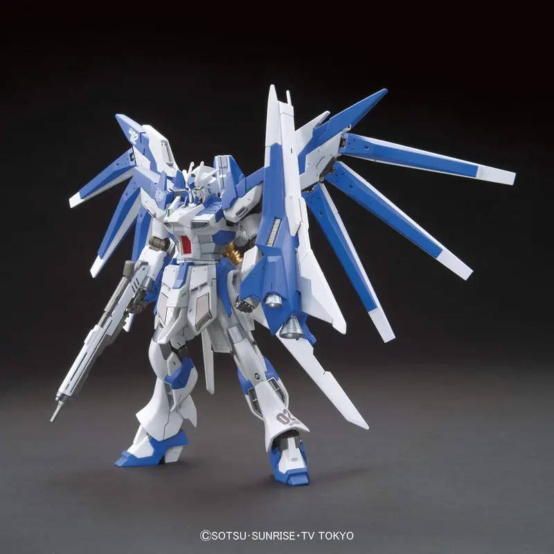 Bandai - #29 Hi-Nu Gundam Vrabe Hgbf Model Kit, From "Gundam Build Fighters Try" 1