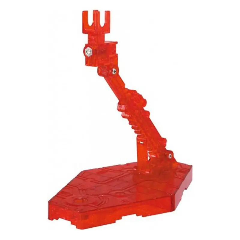Bandai - Action Base 2 Display Stand For 1/144 Models, Clear Red 1