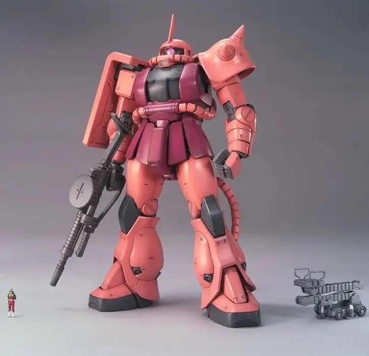 Bandai - Char's Zaku Ii (Ver. 2.0) "Mobile Suit Gundam", Bandai Mg 1/100 1