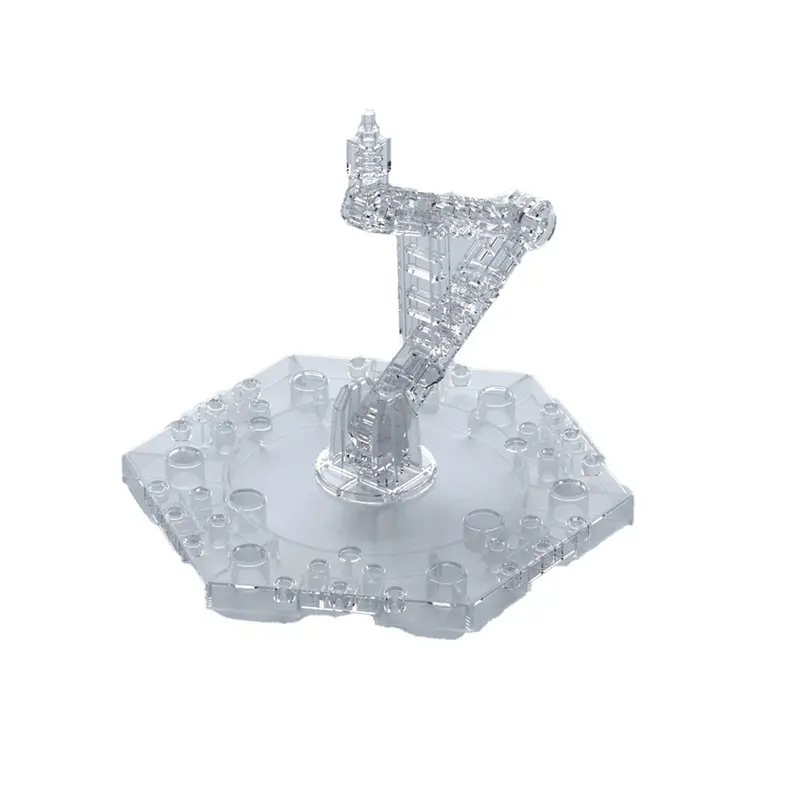 Bandai - Clear Action Base 5 Display Stand For 1/144 Scale Models 1