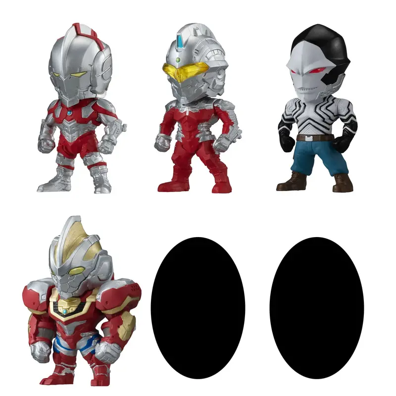 Bandai - Converge Hero's Ultraman 01 Figures, From "Ultraman", Box Of 10 1