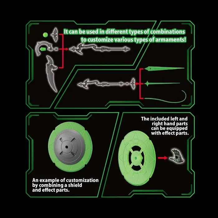 Bandai - Customize Weapons (Witchcraft Weapon) 2