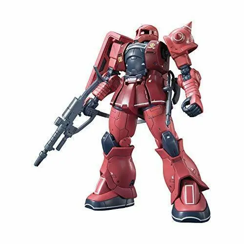 Bandai - Hg 1/144 Ms-05S Char Aznable's Zaku I Model Kit 1