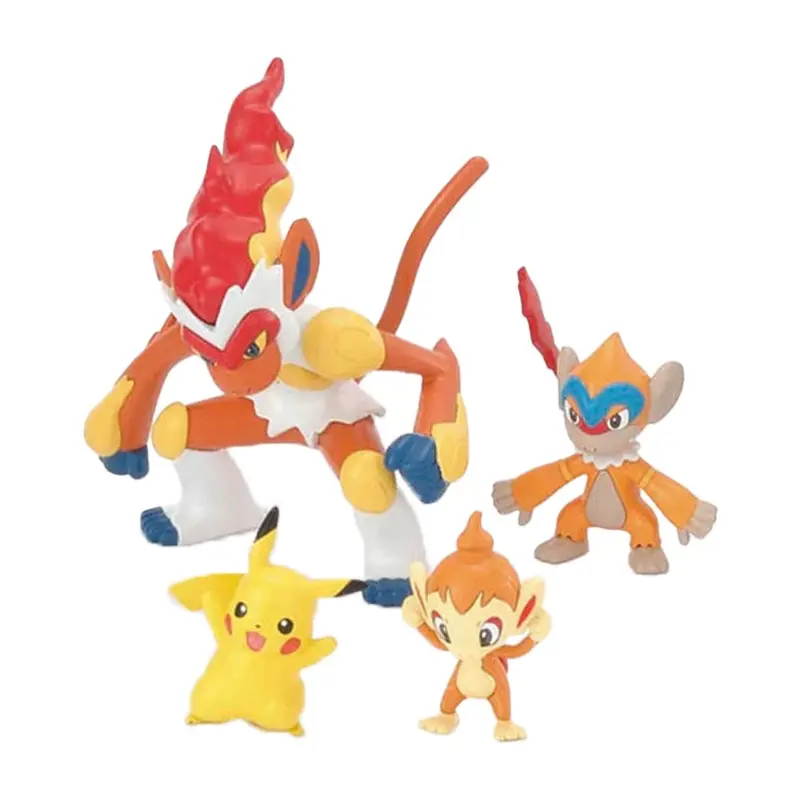 Bandai - Infernape Evolution Set "Pokemon", Bandai Hobby Pokemon Model Kit 1