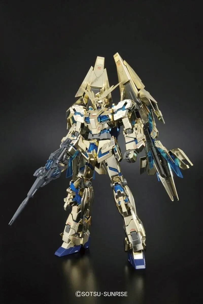 Bandai - Mg Rx-0 1/100 Unicorn Gundam 03 Phenex Plastic Model Kit 1