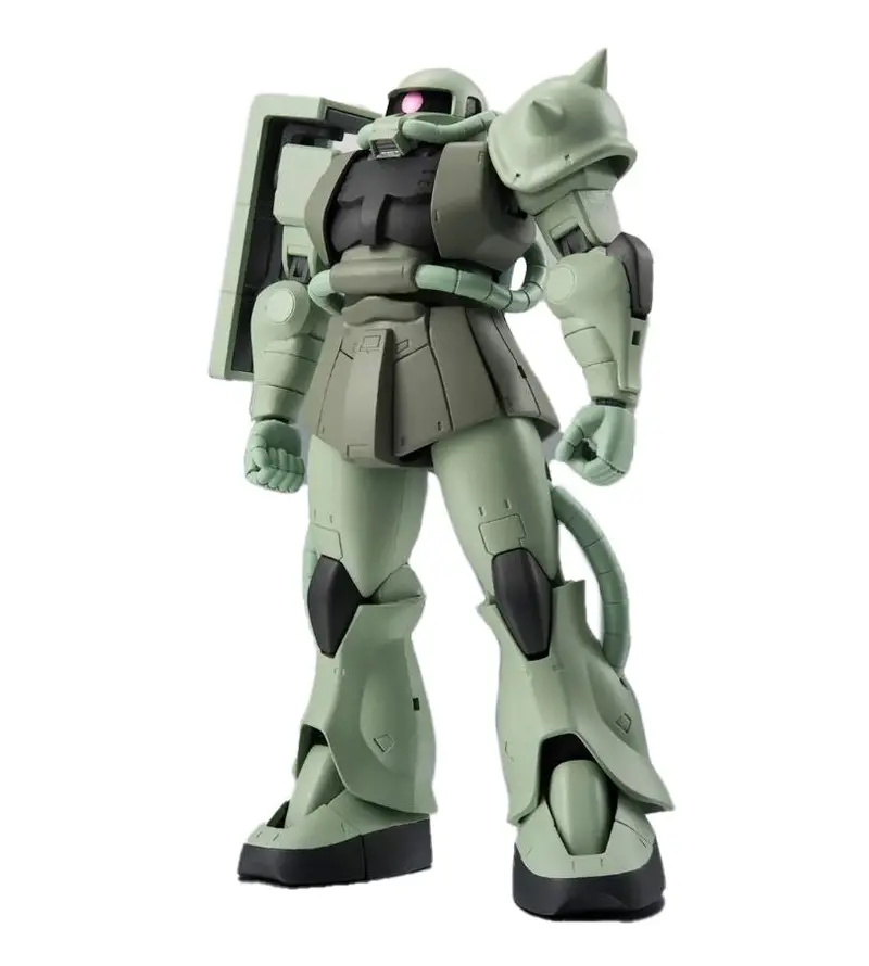 Bandai - Ms-06 Zaku Ii Ver. A.N.I.M.E. "Mobile Suit Gundam", Bandai Spirits The Robot Spirits 1