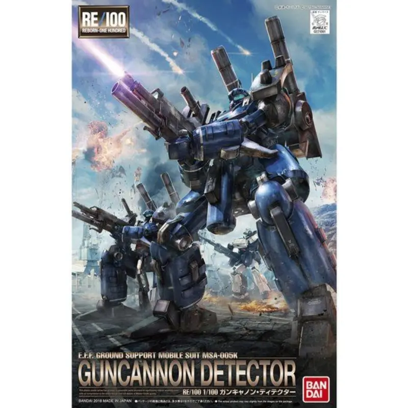 Bandai - Re/100 Msa-005K Guncannon Detector "Mobile Suit Gundam Unicorn" 1/100, Bandai 2