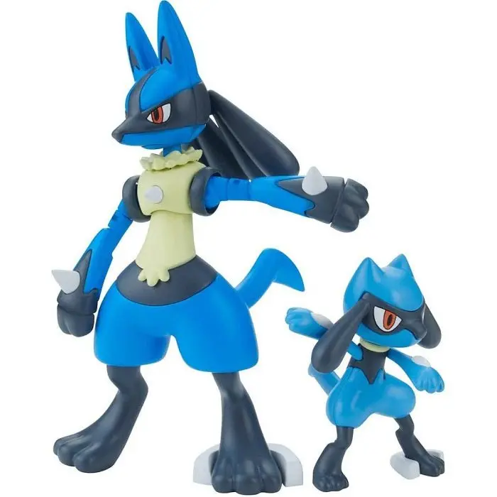 Bandai - Riolu & Lucario "Pokemon", Bandai Spirits Pokemon Model Kit 1