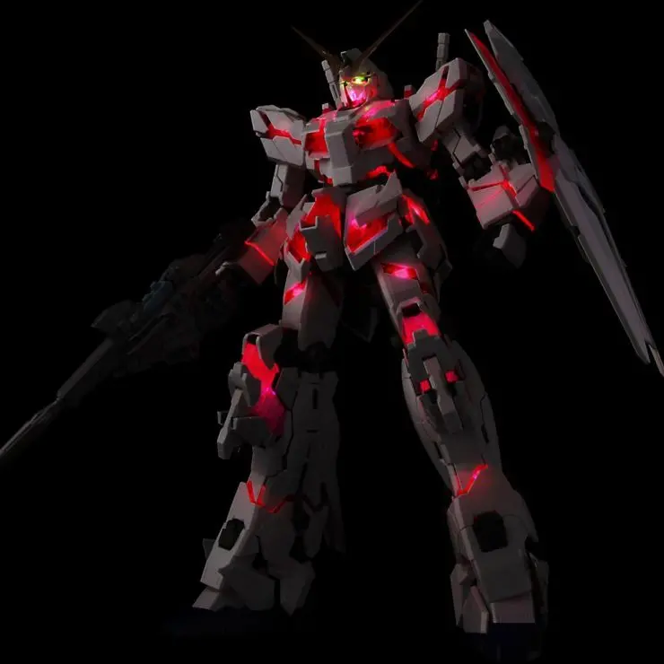 Bandai - Rx-0 Unicorn Gundam Led Unit Pg 1/60 Model Kit 1