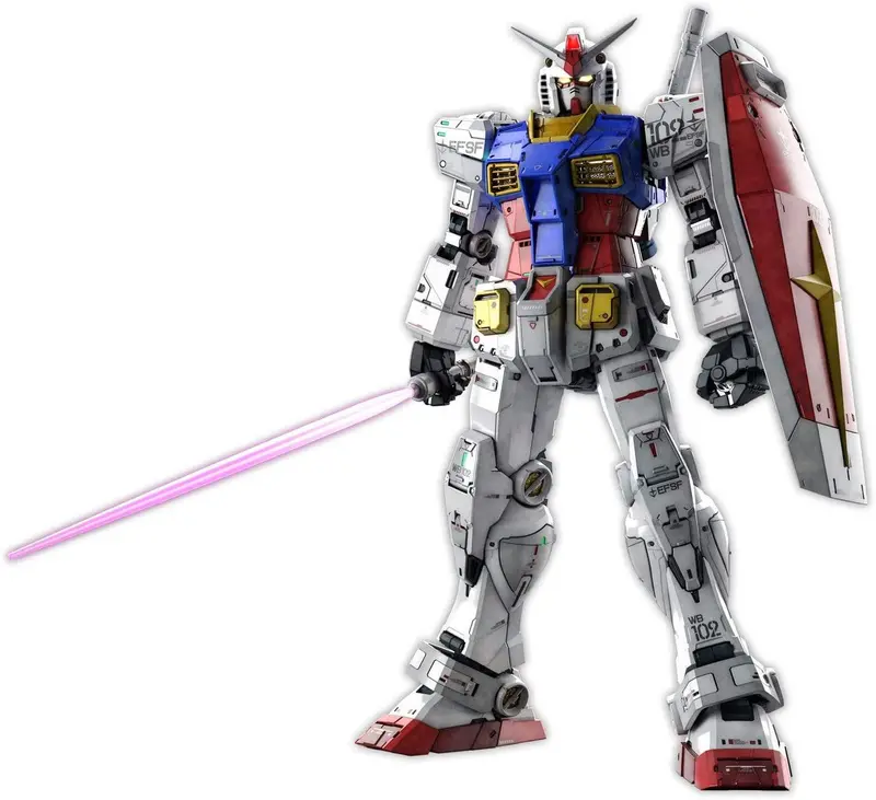 Bandai - Rx-78-2 Gundam "Mobile Suit Gundam" Bandai Pg Unleashed 1