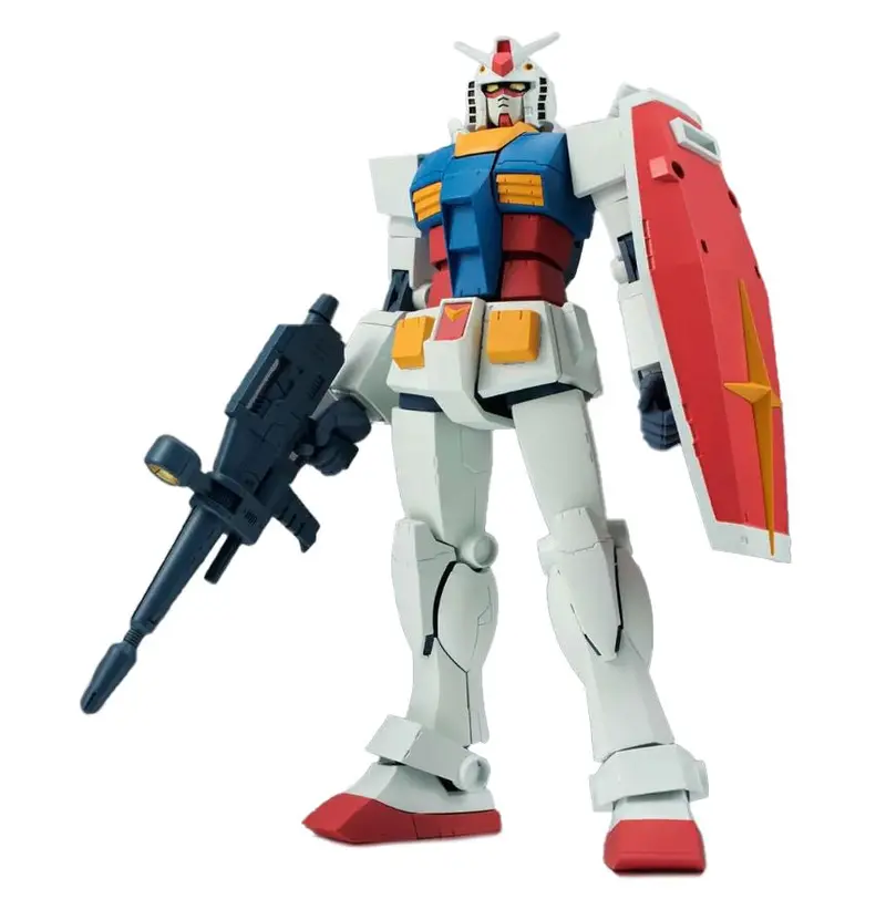Bandai -  Rx-78-2 Gundam Ver. A.N.I.M.E. "Mobile Suit Gundam", Bandai Spirits The Robot Spirits 1