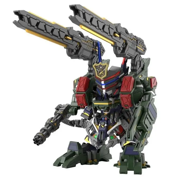Bandai - Sergeant Verde Buster Gundam Dx Set "Sd Gundam World Heroes", Bandai Spirits 1